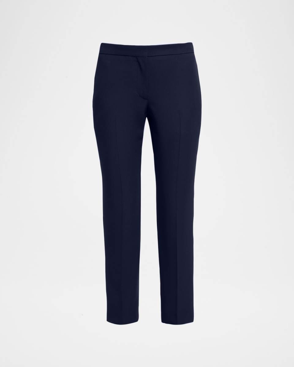 Cropped Cigarette Trousers